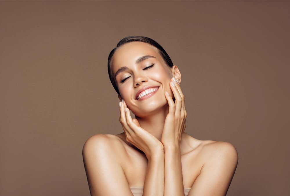 Foto pele perfeita rosto feliz Dr Giovanni